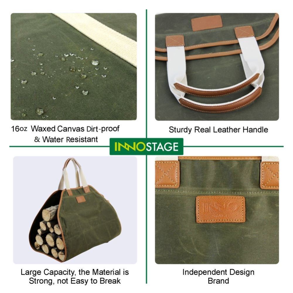 Waxed Log Carrier Bag – Winston's Collection